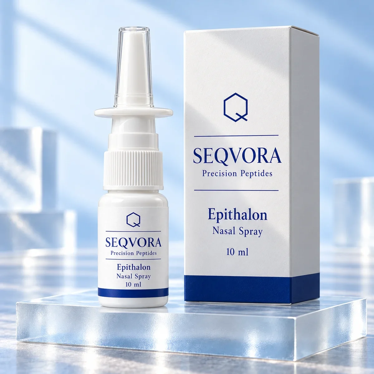 Epithalon Nasal Spray, 10 ml — SEQVORA packaging visualization